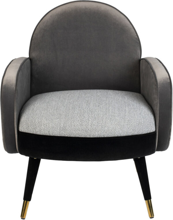 Fauteuil Sam Black/grey Fr Zuiver  ZVR3100137