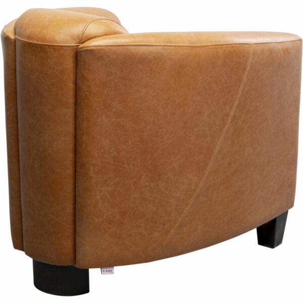 Fauteuil Cigar Lounge Smart Leather Light Brown Kare Design Fauteuil 87790