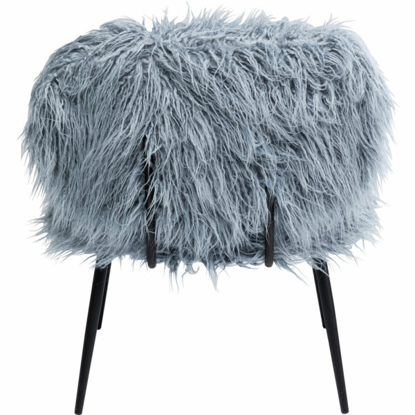 Fauteuil Hairy Blue Kare Design Fauteuil 87178