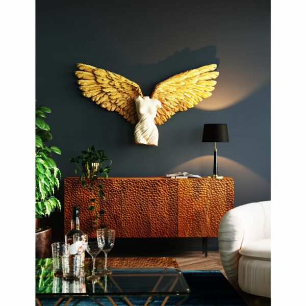 Wanddecoratie Guardian Angel Female 124x71cm Kare Design Wanddecoratie 55253