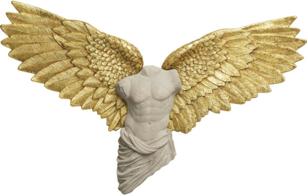 Wanddecoratie Guardian Angel Male 124x71cm Kare Design Wanddecoratie 55185