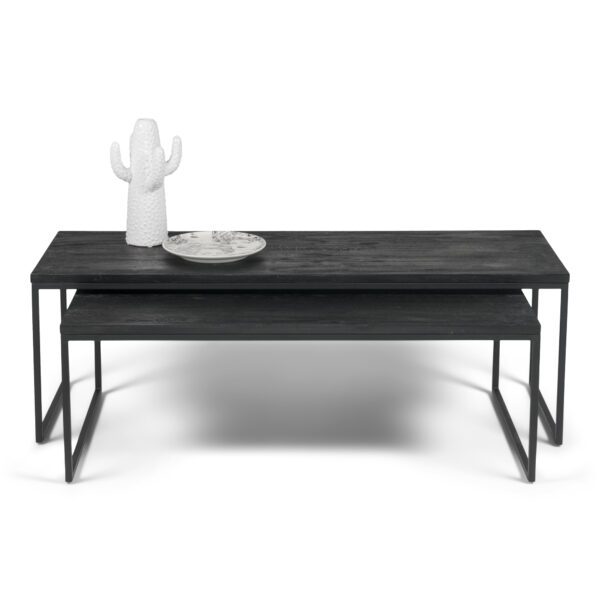 Daniël Set Salontafel Set - Zwart Spinder Design Salontafel TB210-22-22