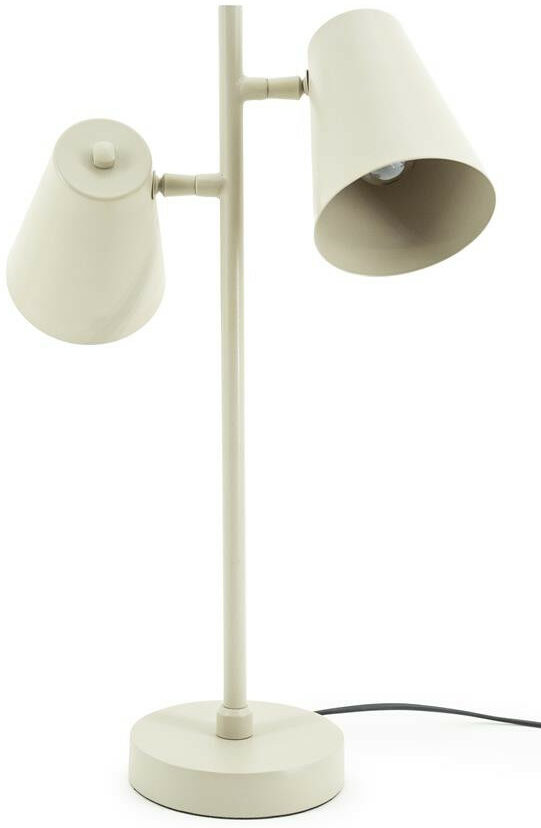 By-Boo Tafellamp Cole 2-lamps - Beige