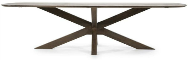 Eettafel Nikki 280x100 - Bruin Eleonora Eettafel 96142