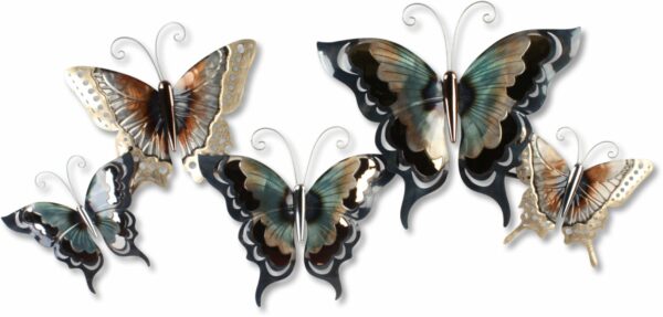 Feelings Wonen meubelen Butterfly wanddecoratie Naturel Wanddecoratie
