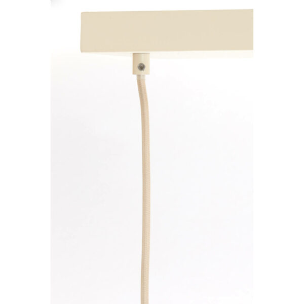 Hanglamp Bisho - Glas Bruin+zand Light & Living Hanglamp 2982382