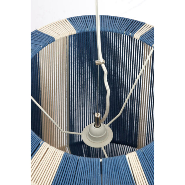 Hanglamp Kozana - Blauw+crème Light & Living Hanglamp 2982872