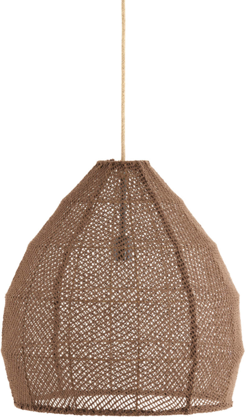 Light & Living Hanglamp 'Makassar' 50cm, kleur Donkerbruin