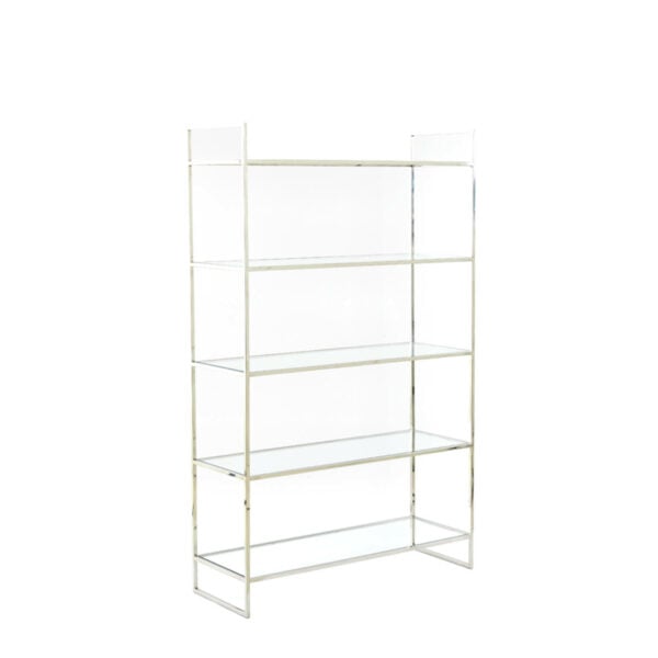 Kast Mariki - Glas Helder+nikkel Light & Living Kast 6761719