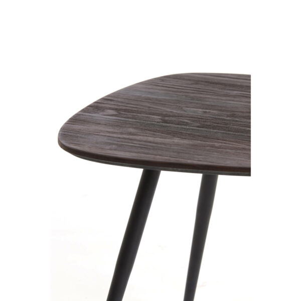 Salontafel Viejo - Hout Bruin+zwart Light & Living Salontafel 6795283