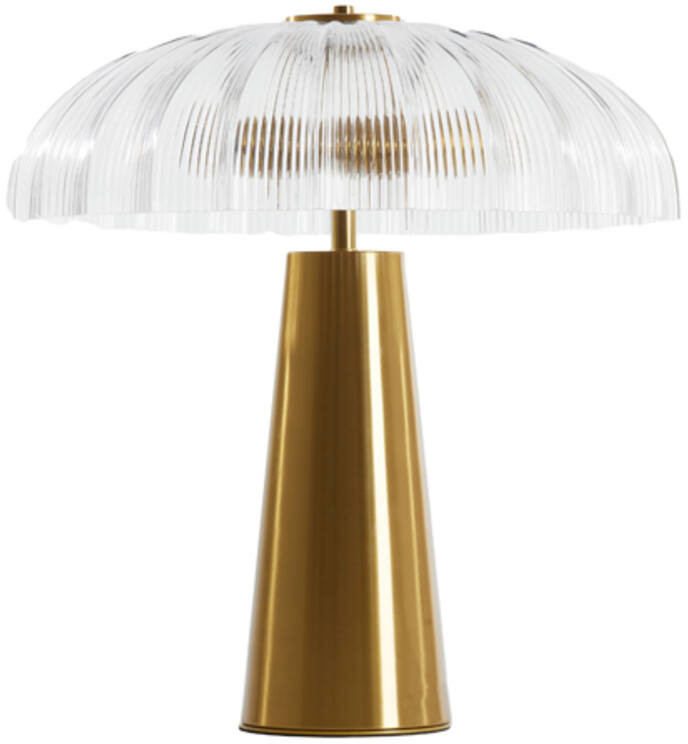 Light & Living Tafellamp 'Fungo' Glas, 2-lamps, kleur Transparant