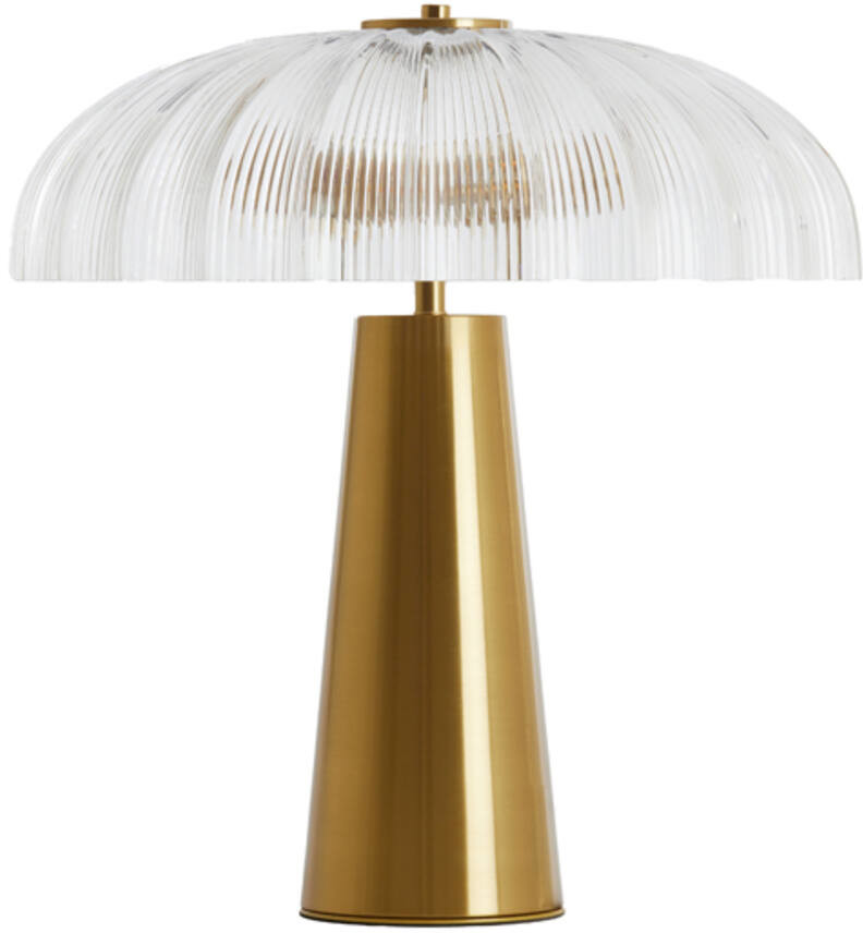 Light & Living Tafellamp Fungo Ø50cm, 2-lamps - Transparant