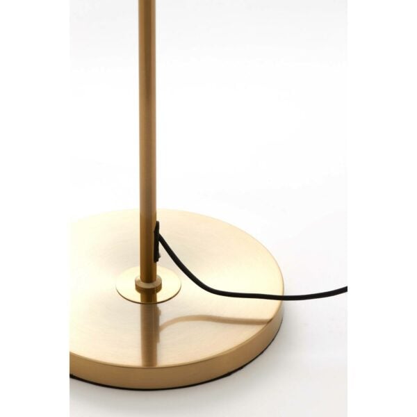 Vloerlamp Misty - Glas Amber+goud Light & Living Vloerlamp 1882783