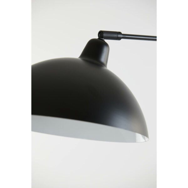 Vloerlamp Orion - Mat Zwart Light & Living Vloerlamp 1850112