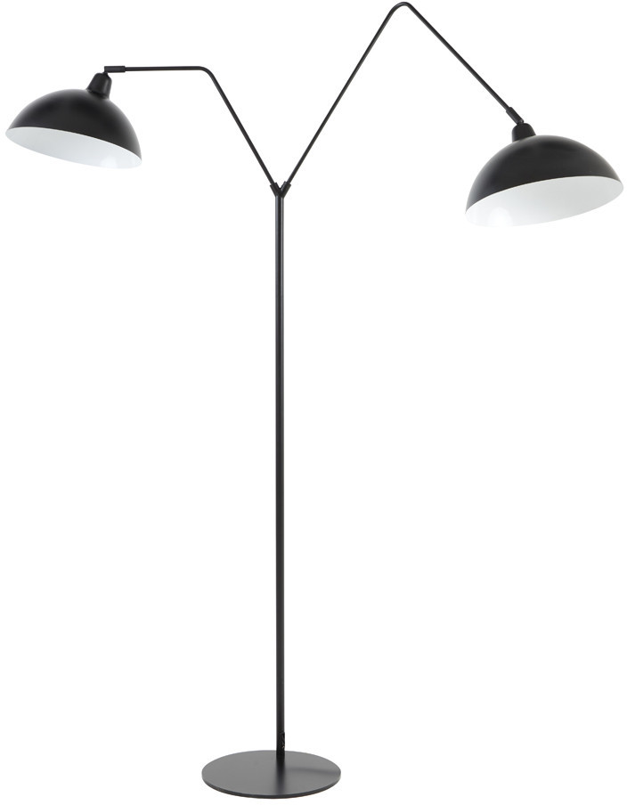 Vloerlamp Orion - Mat Zwart Light & Living Vloerlamp 1850112