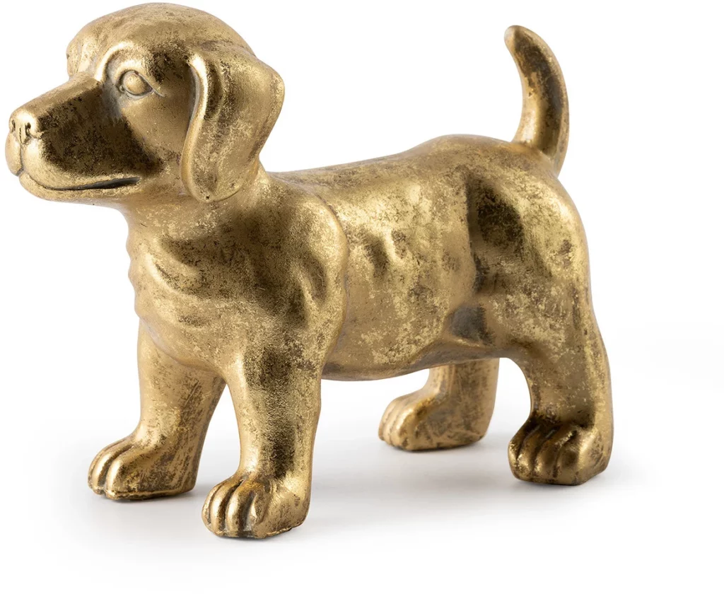 Gouden hond accessoire