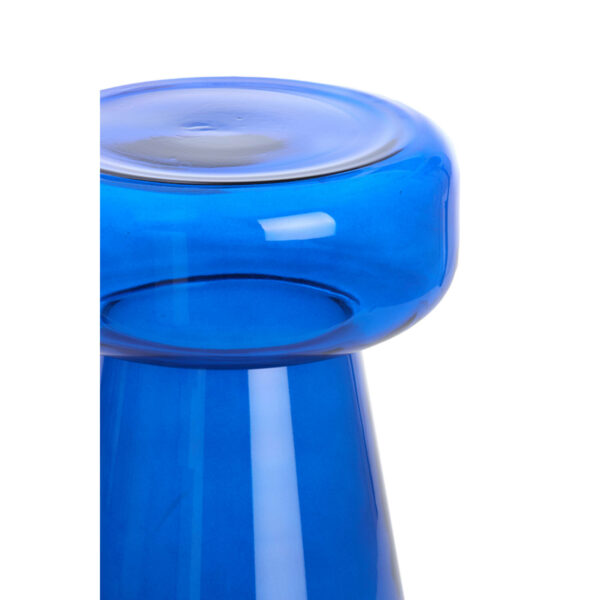 Bijzettafel Jakola - Glas Kobalt Blauw Light & Living Bijzettafel 5501380