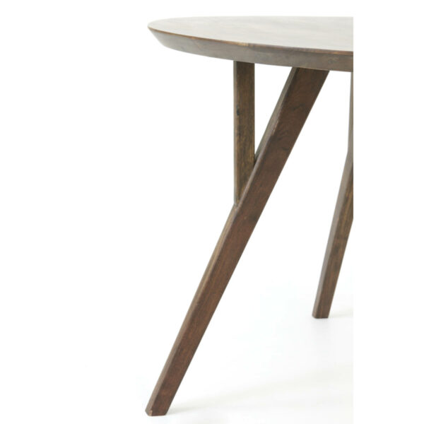 Eettafel Quenza - Acacia Hout Donker Bruin Light & Living Eettafel 6774784