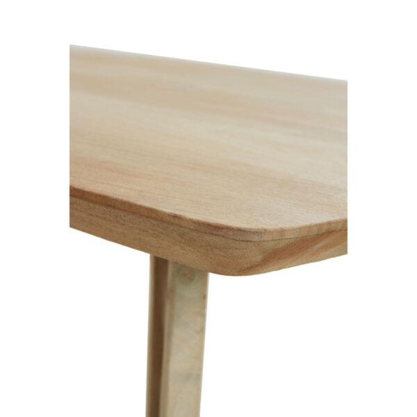 Eettafel Quenza - Mango Hout Naturel Light & Living Eettafel 6761583