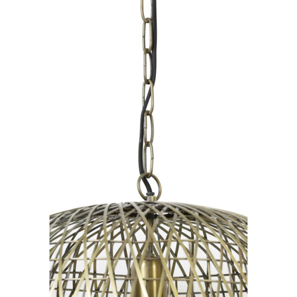 Hanglamp Alwina - Antiek Brons Light & Living Hanglamp 2937218