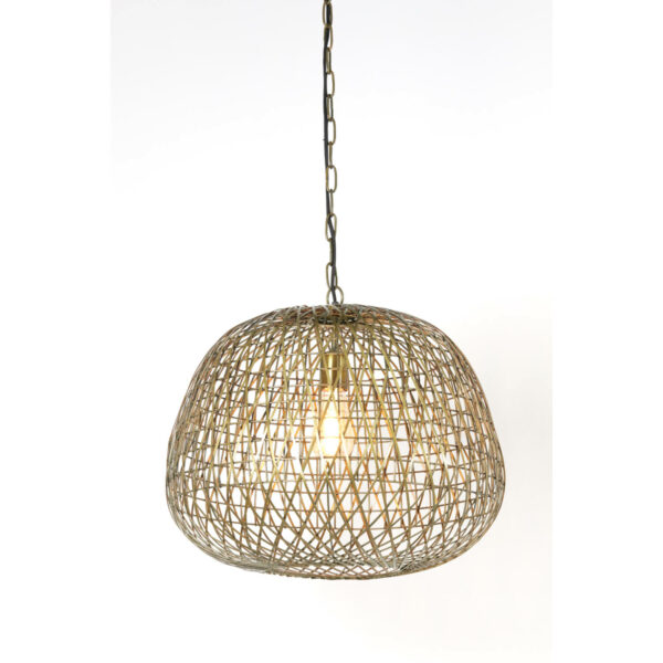 Hanglamp Alwina - Antiek Brons Light & Living Hanglamp 2937218