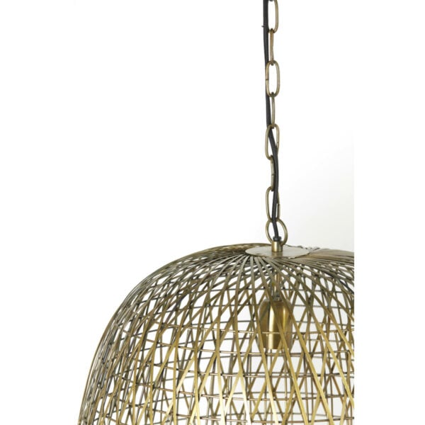 Hanglamp Alwina - Antiek Brons Light & Living Hanglamp 2937218