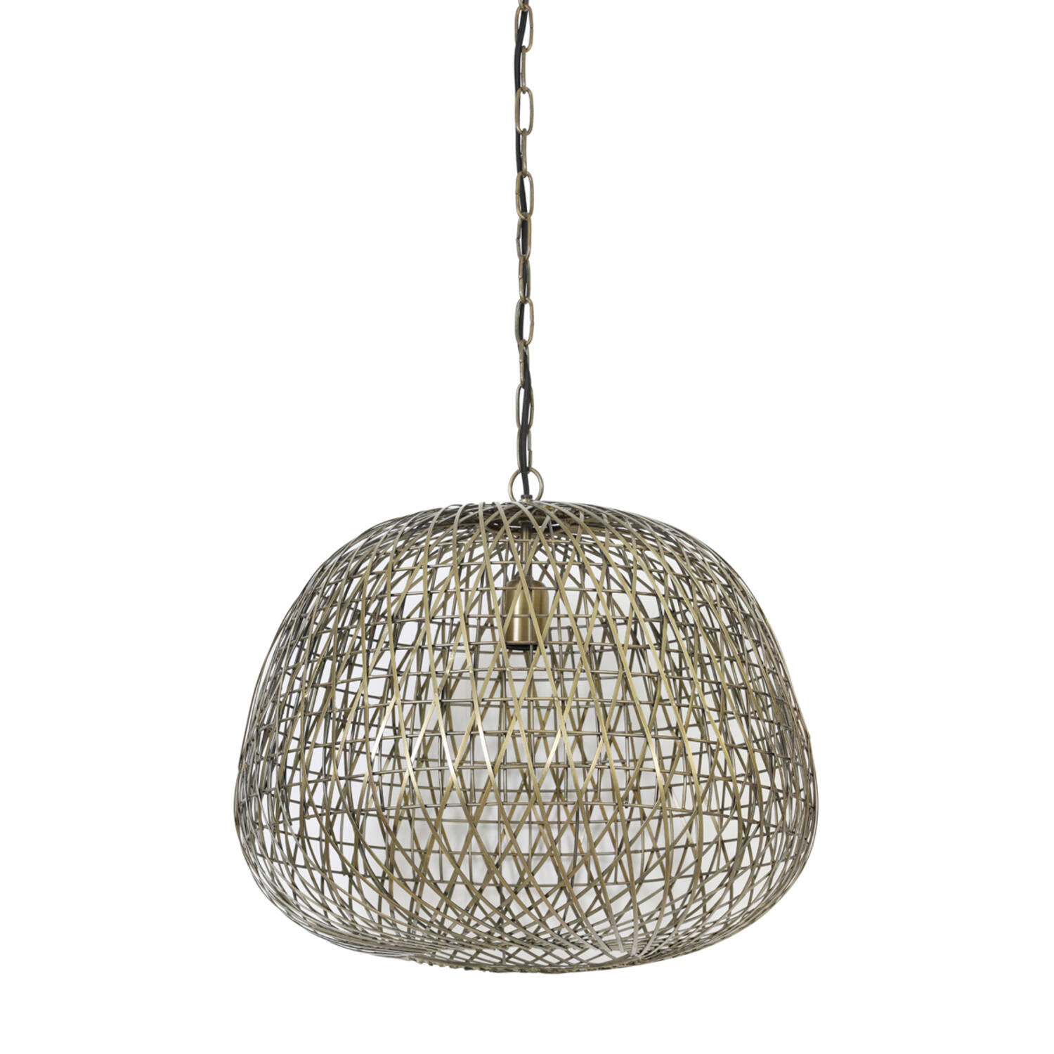 Hanglamp Alwina - Antiek Brons Light & Living Hanglamp 2937218