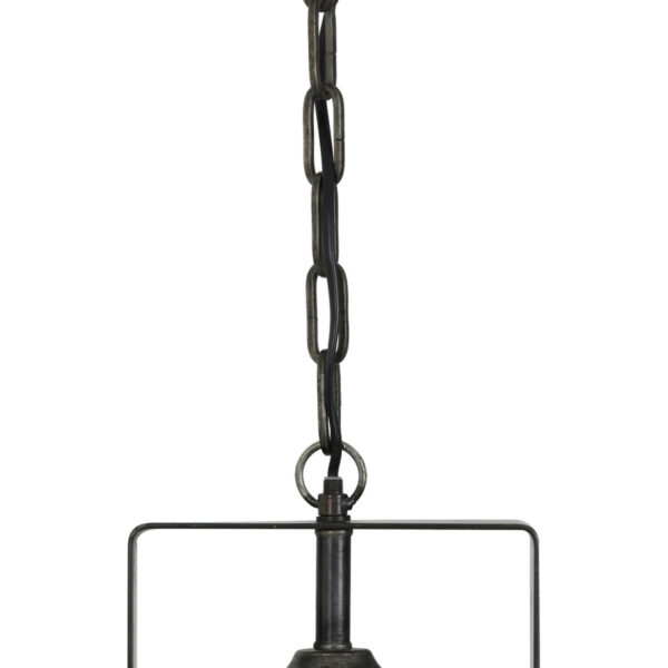 Hanglamp Amy - Antiek Zwart Light & Living Hanglamp 3069816