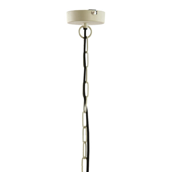 Hanglamp Bahoto - Mat Crème Light & Living Hanglamp 2978143