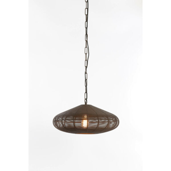 Hanglamp Bahoto - Mat Donker Bruin Light & Living Hanglamp 2978164