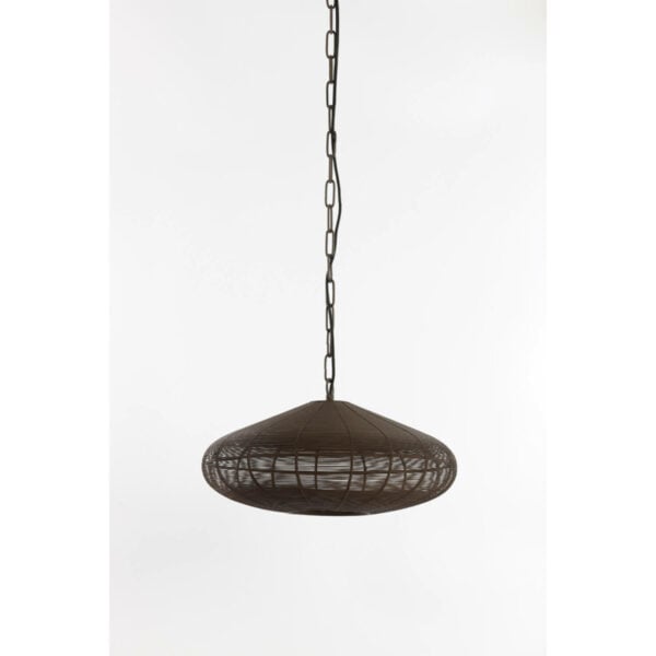 Hanglamp Bahoto - Mat Donker Bruin Light & Living Hanglamp 2978164