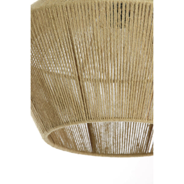 Hanglamp Fugia - Jute Licht Groen Light & Living Hanglamp 2975976