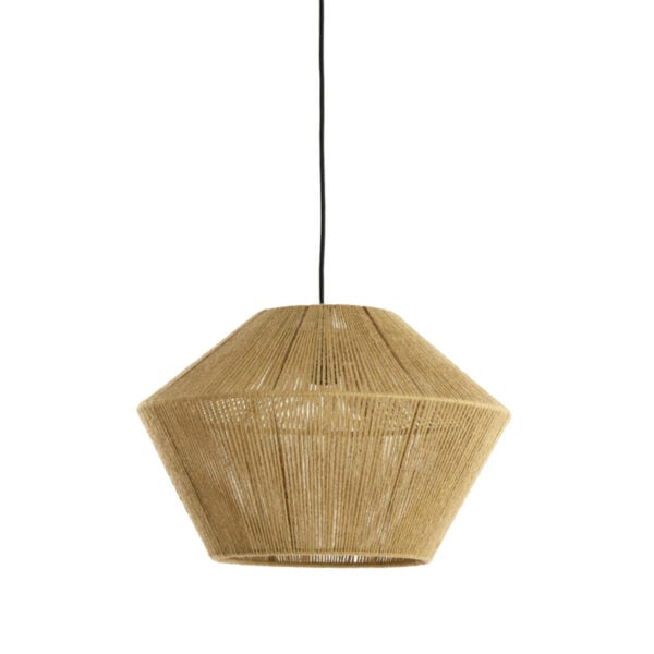 Hanglamp Fugia - Jute Licht Groen Light & Living Hanglamp 2975976