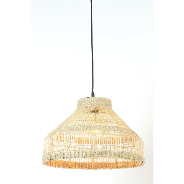 Hanglamp Latika - Zeegras Naturel Light & Living Hanglamp 2960930