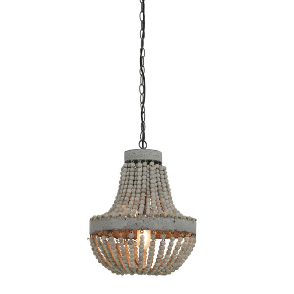 Hanglamp Luna - Oud Wit Light & Living Hanglamp 3056973