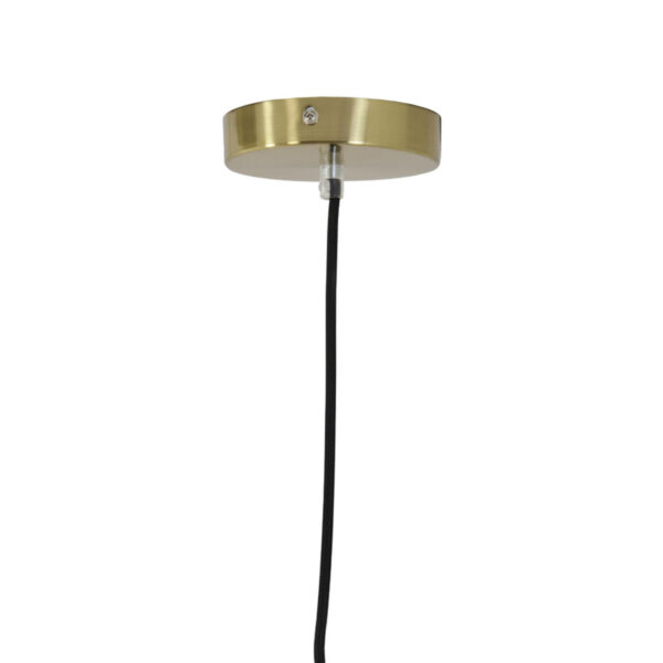 Hanglamp Magdala - Glas Bruin+goud Light & Living Hanglamp 2957282