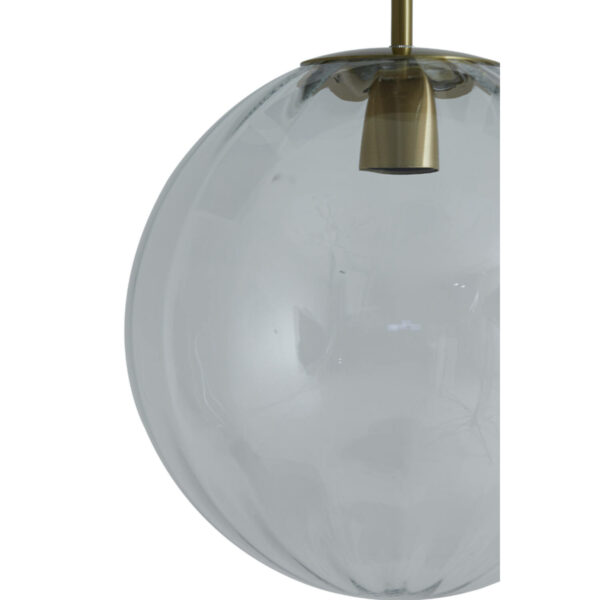 Hanglamp Magdala - Glas Helder+goud Light & Living Hanglamp 2957263