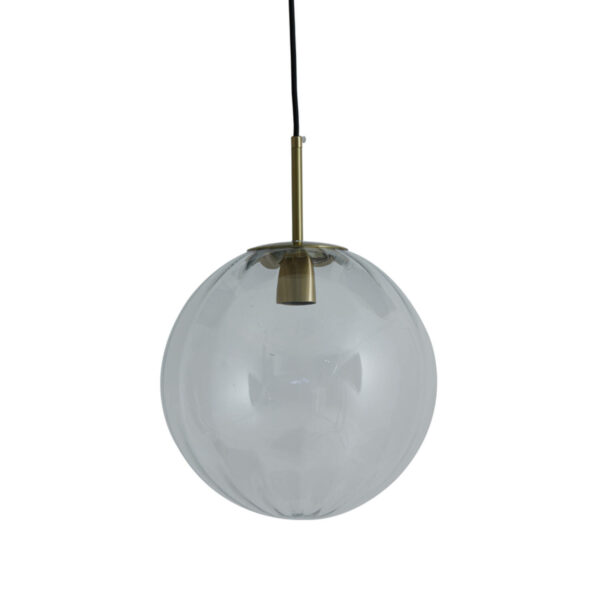 Hanglamp Magdala - Glas Helder+goud Light & Living Hanglamp 2957363