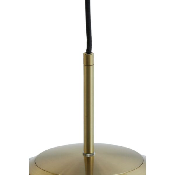 Hanglamp Magdala - Glas Licht Grijs+goud Light & Living Hanglamp 2957327