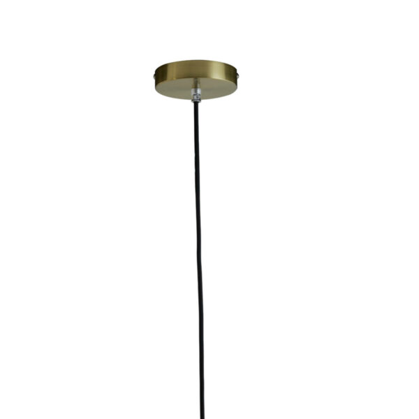 Hanglamp Magdala - Glas Licht Grijs+goud Light & Living Hanglamp 2957327