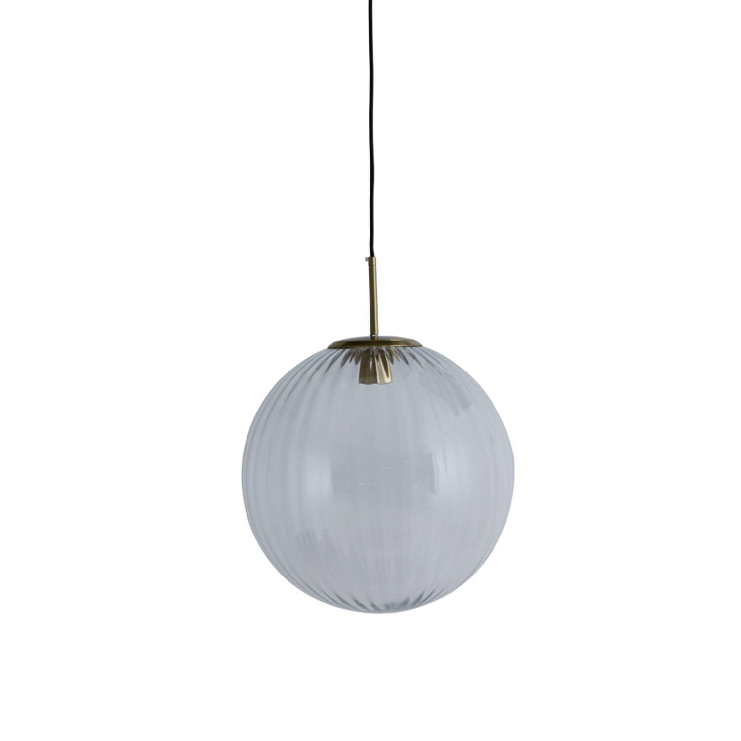 Hanglamp Magdala - Glas Licht Grijs+goud Light & Living Hanglamp 2957327