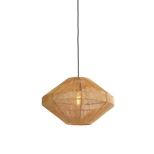 Hanglamp Mallow - Jute Naturel Light & Living Hanglamp 2966783