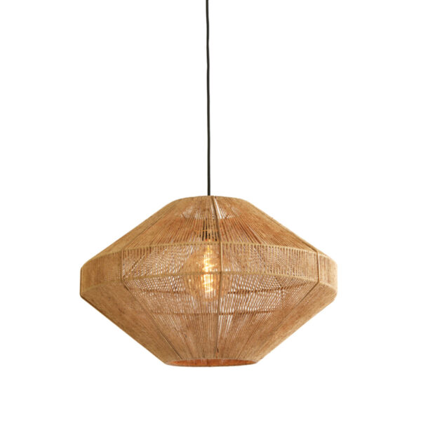 Hanglamp Mallow - Jute Naturel Light & Living Hanglamp 2966883