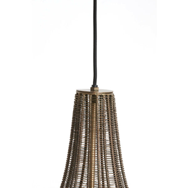 Hanglamp Mariama - Antiek Brons Light & Living Hanglamp 2975718