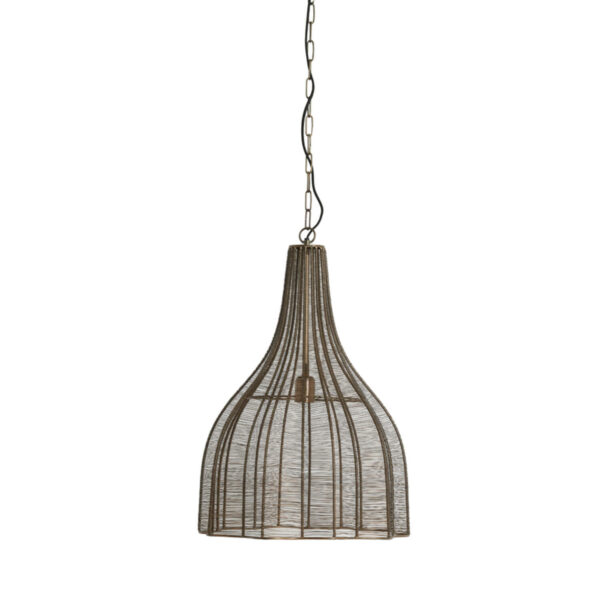 Hanglamp Mariama - Antiek Brons Light & Living Hanglamp 2975718