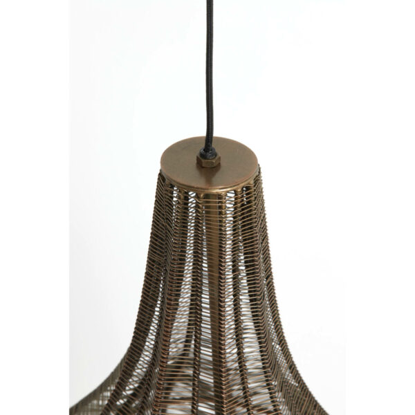 Hanglamp Mariama - Antiek Brons Light & Living Hanglamp 2975718