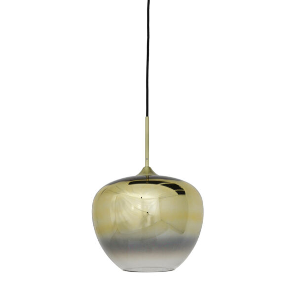 Hanglamp Mayson - Glas Goud-helder+goud Light & Living Hanglamp 2952385