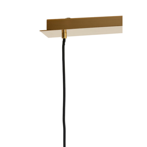 Hanglamp Medina - Glas Amber+goud Light & Living Hanglamp 2974485