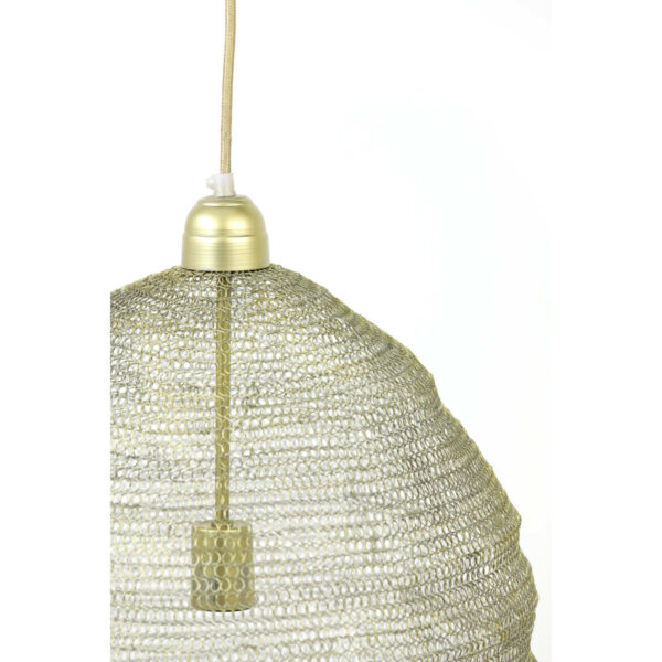 Hanglamp Nikki - Gaas Licht Goud Light & Living Hanglamp 3072585