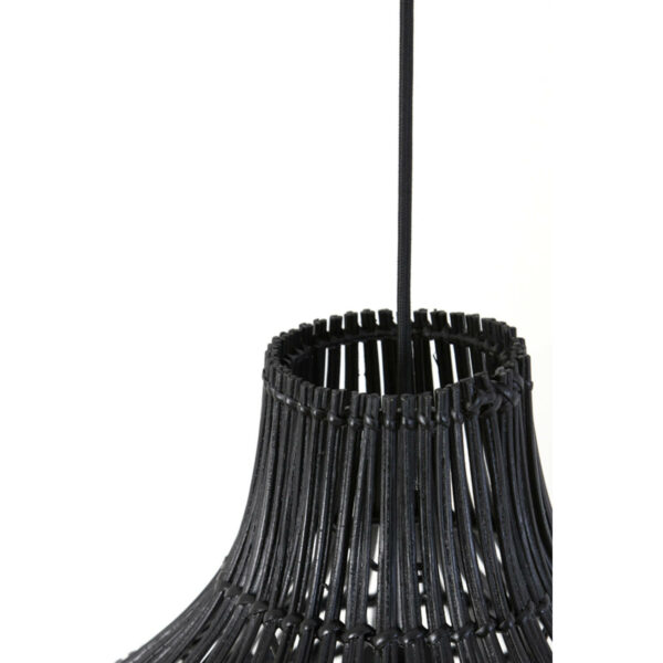 Hanglamp Pacino - Rotan Zwart Light & Living Hanglamp 2950812